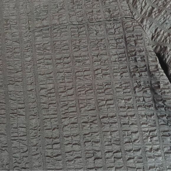 Habitat Black Lagenlook Pucker Weave Pullover Size XL - Picture 2 of 6